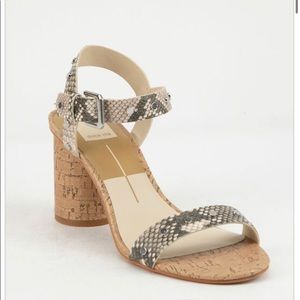 Dolce Vita snakeskin sandals